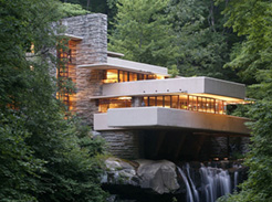 Fallingwater by Frank Lloyd Wright