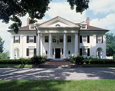 Front Facade of historic house