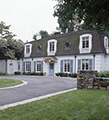 Addition to a French Manor house style home in Westchester County NY by Felhandler Steeneken Architects