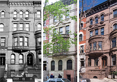 Facade before & after