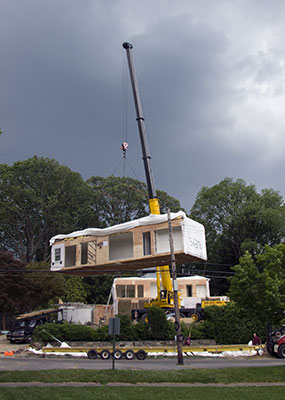 Modules on first delivery day