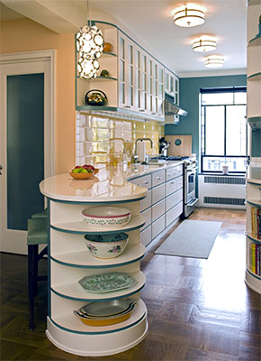 Kitchen has been opened up to DIning Area