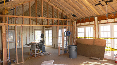 Icynene open-cell spray foam insulation